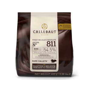 Cokolada Callebaut tmavá 54,5% 400g