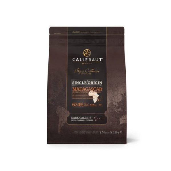 Madagaskar horká čokoláda 67,4% 2,5kg