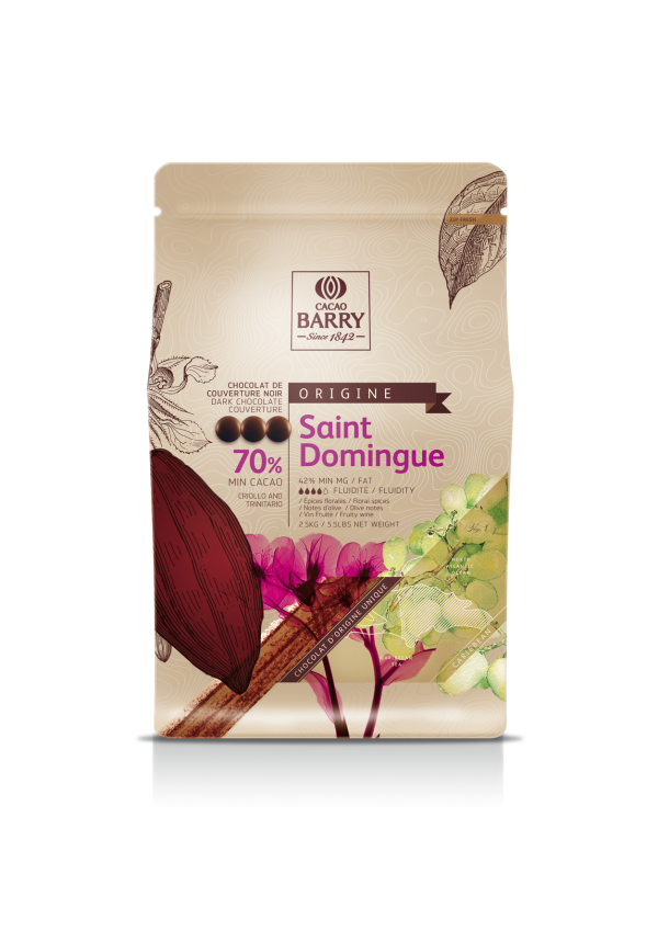 St. Domingo horká čokoláda 70% 2,5kg