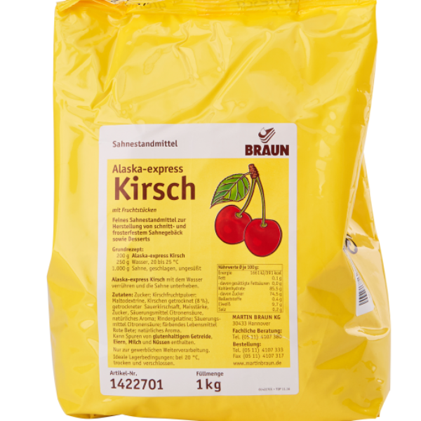 Čerešňa - smotanový krém 1kg