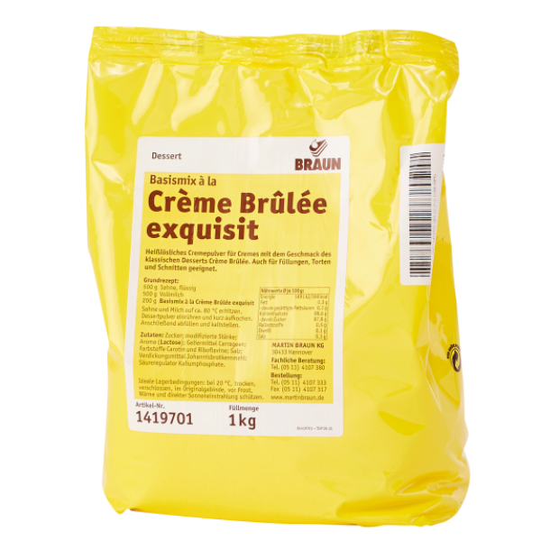 Créme Brúlée 1kg