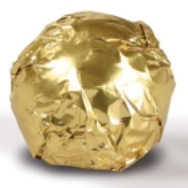 Fólia na truffle zlatá