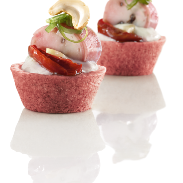 Tartelettes Pepperoni-repa snack 4,2cm 160ks/ 5 plat