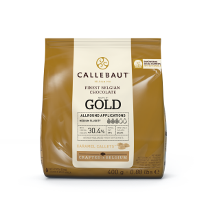 Cokolada Callebaut Gold karamelová 400g