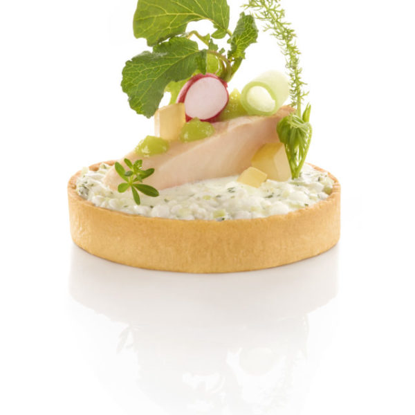 Tartelettes Snack Butter 5,3cm okrúhle 24ks plato