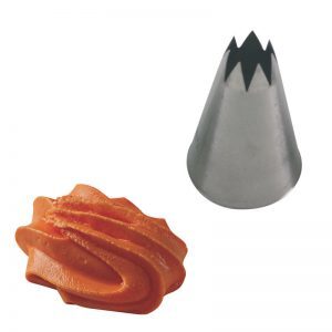 Špička hviezda 1ks 8mm BS108