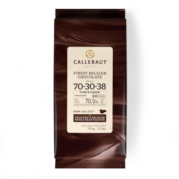 Horká čokoláda 70,5% Callebaut 10kg