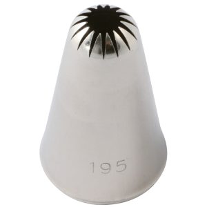 Špička francuzska hviezda zavretá BS0195k-9mm