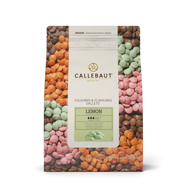 Citrónová čokoláda Callebaut 2,5kg
