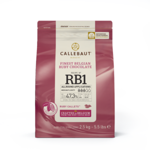 Ruby RB2 čokoláda Callebaut 1kg náhradné balenie