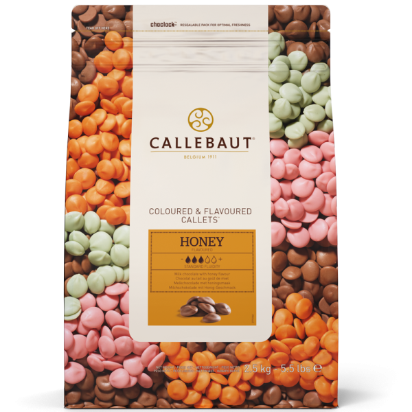 Medová čokoláda Callebaut 2,5kg