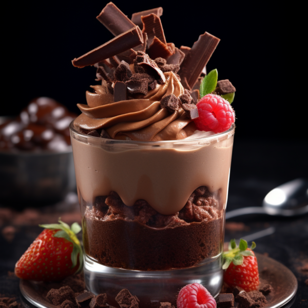 Mousse - čokoládová pena tmavá 0,8kg
