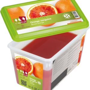 Mrazené pyré červený pomaranč 0% cukru 1kg