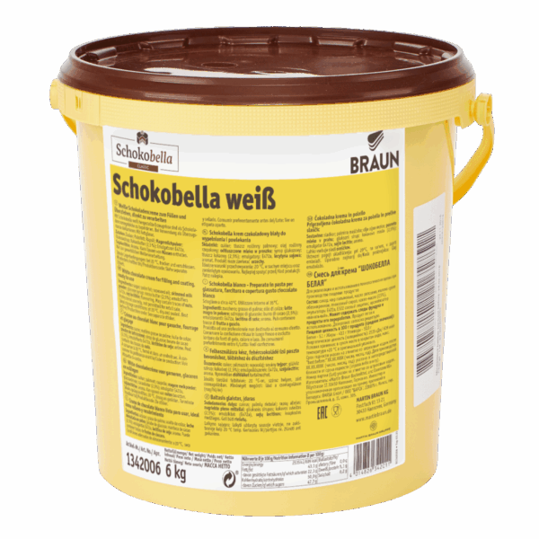 Schokobella biela 6kg