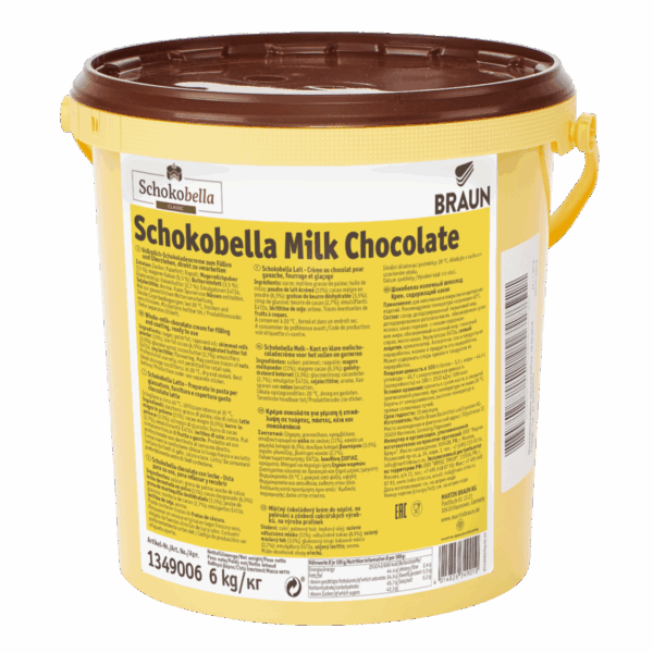 Schokobella mliečna 6kg