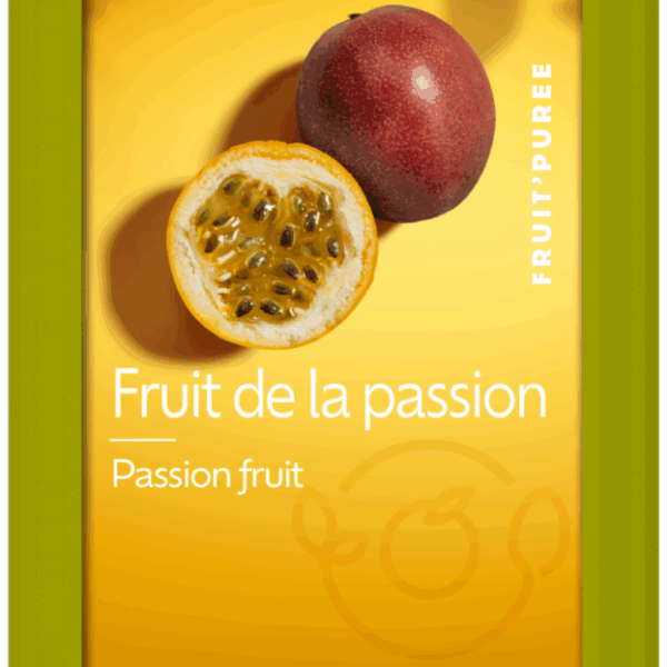 Mrazené pyré passion fruit 0% cukru 1kg
