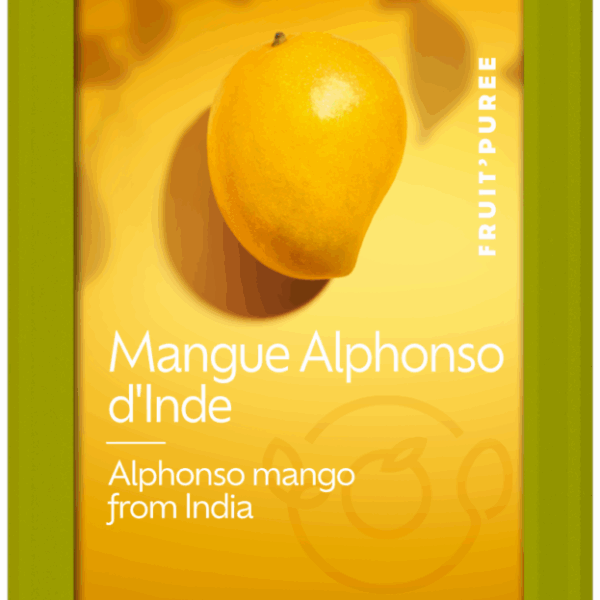 Mrazené pyré mango 0% cukru 1kg