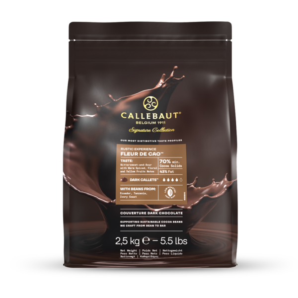 Fleur de Cao horká čokoláda 70% 2,5kg