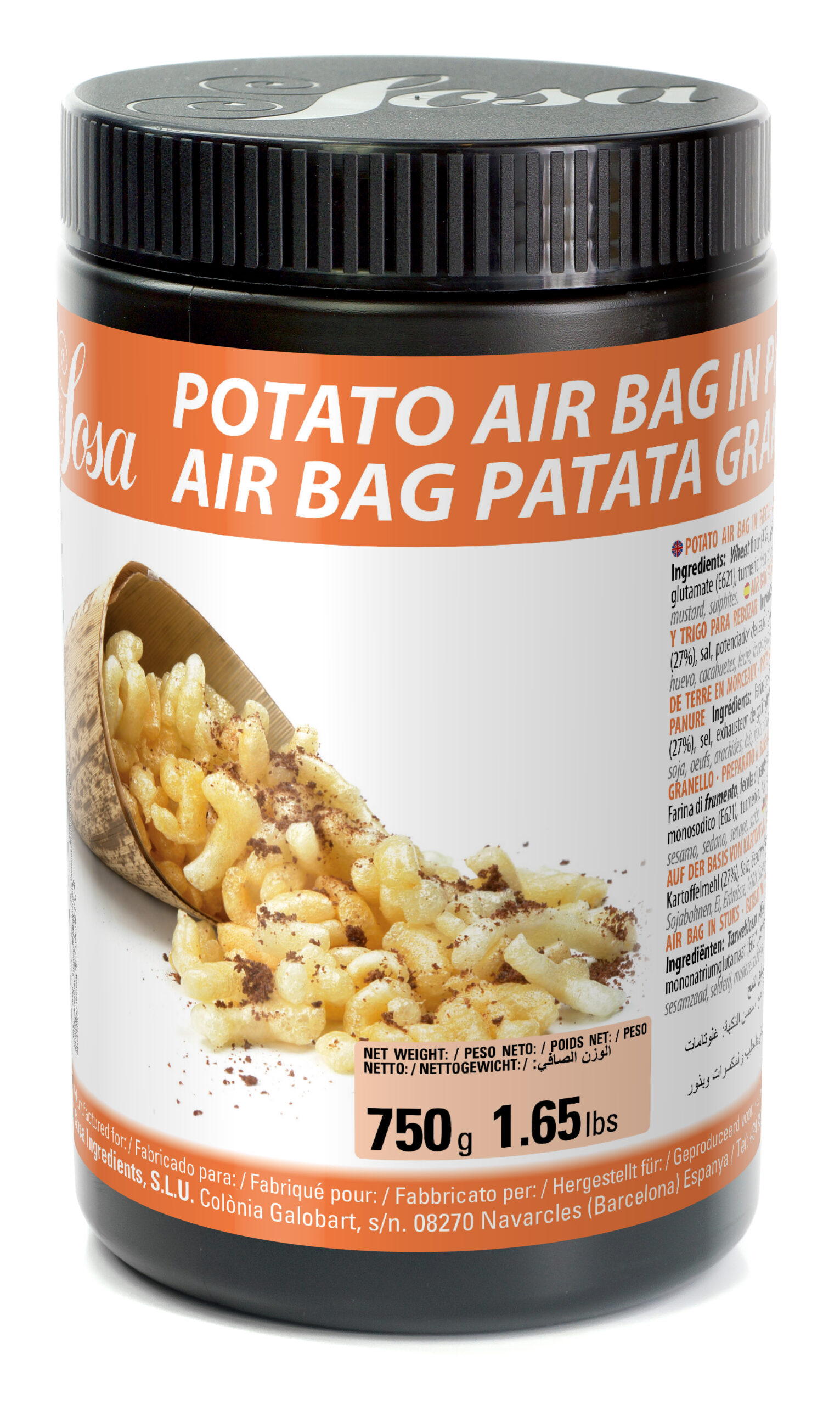 Potato air bag in pieces 750g
